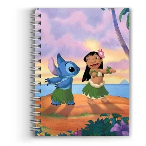 Cuaderno Lilo y Stitch personalizado
