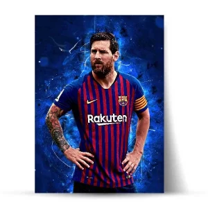 Retablo Messi barcelona