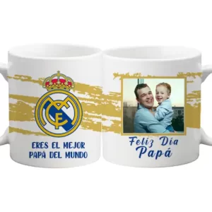 Mug Real Madrid regalos del día del padre personalizado